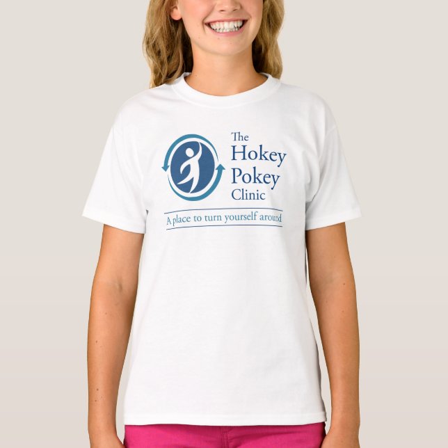 T-shirt A clínica do Pokey de Hokey (Frente)