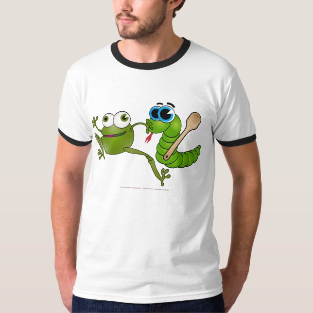 T-shirt A Cobra Correndo (Ide Zmija) 02 (Frente)