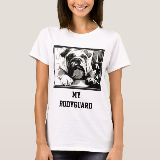 T-shirt "A coleção do buldogue inglês"
