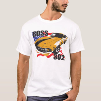 T-shirt A competência do vintage do chefe 302