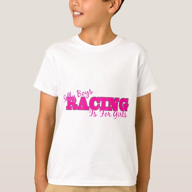 T-shirt A competência parva dos meninos é para meninas (Frente)