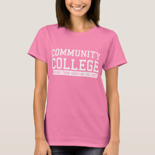 T-shirt a comunidade mais fácil do que o regular
