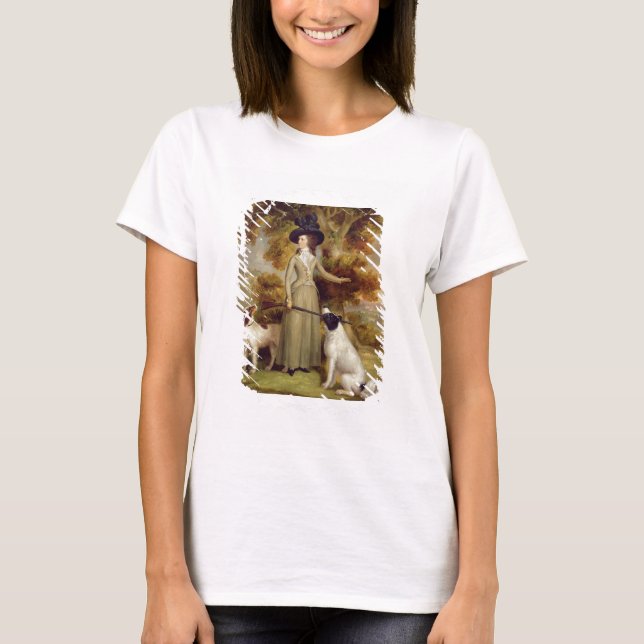 T-shirt A Condessa de Effingham com Arma e Fotos (Frente)