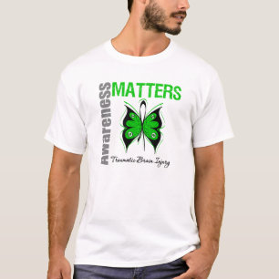 T-shirt A consciência importa lesão cerebral traumático