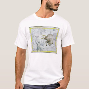 T-shirt A constelação de Taurus, chapeia 2 'do atlas Coe