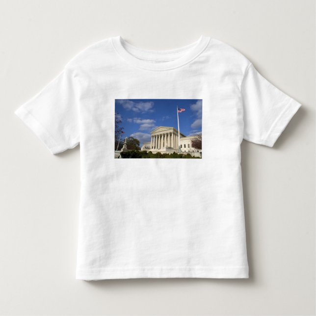 T-shirt A construção da corte suprema dos Estados Unidos (Frente)