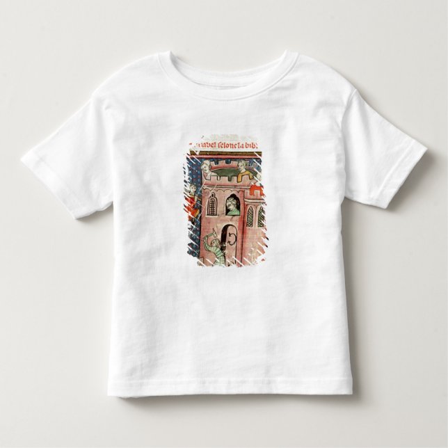 T-shirt A construção da torre de Babel (Frente)
