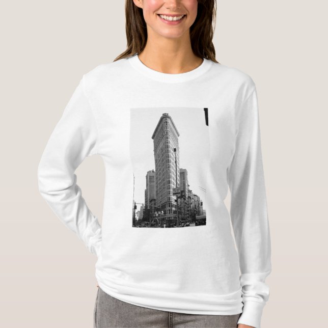 T-shirt A construção de Flatiron (foto) (Frente)