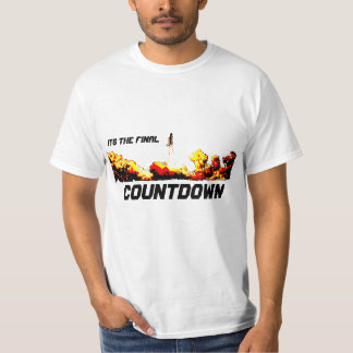 T-shirt A contagem regressiva final