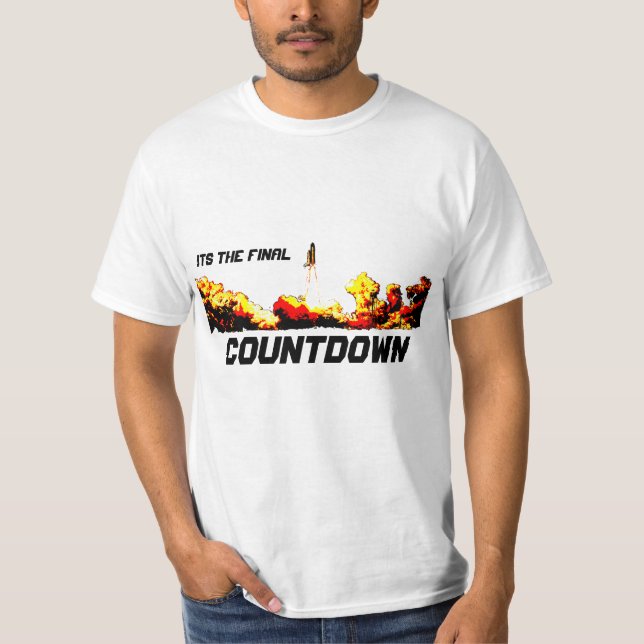T-shirt A contagem regressiva final (Frente)