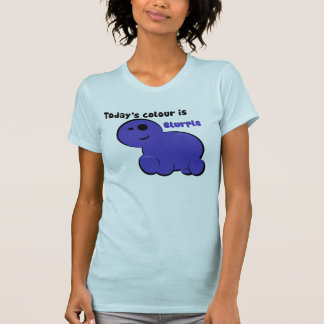 T-shirt A cor de hoje é Blurple