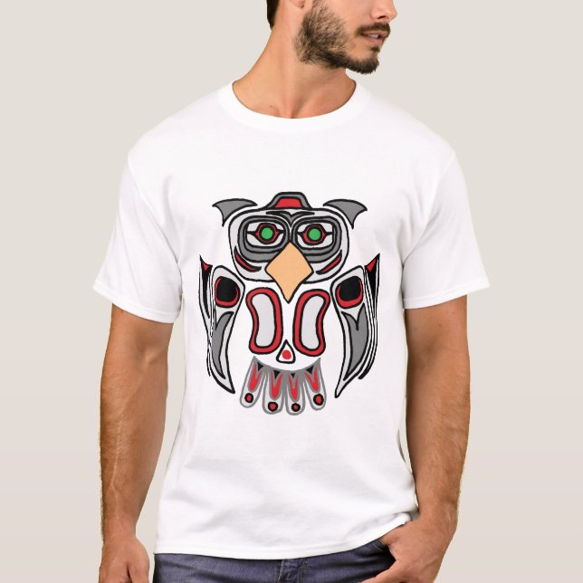 T-shirt A coruja do Haida (Frente)
