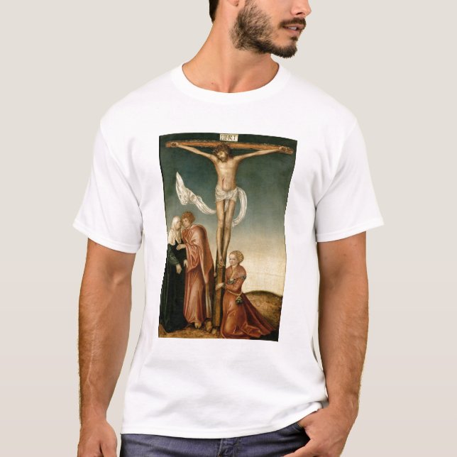 T-shirt A crucificação (painel) (Frente)