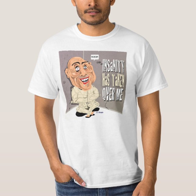T-shirt A demência tomou sobre (Frente)