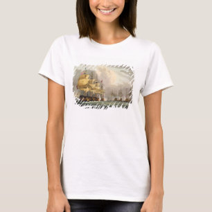 T-shirt A destruição da frota dinamarquesa antes de