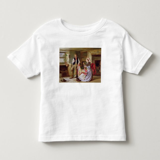 T-shirt A edredão de retalhos (Frente)