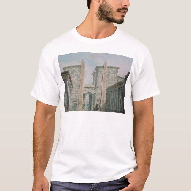 T-shirt A entrada ao templo, ato mim cena iii (Frente)