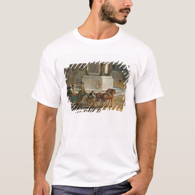 T-shirt A entrada ao Tuileries (Frente)