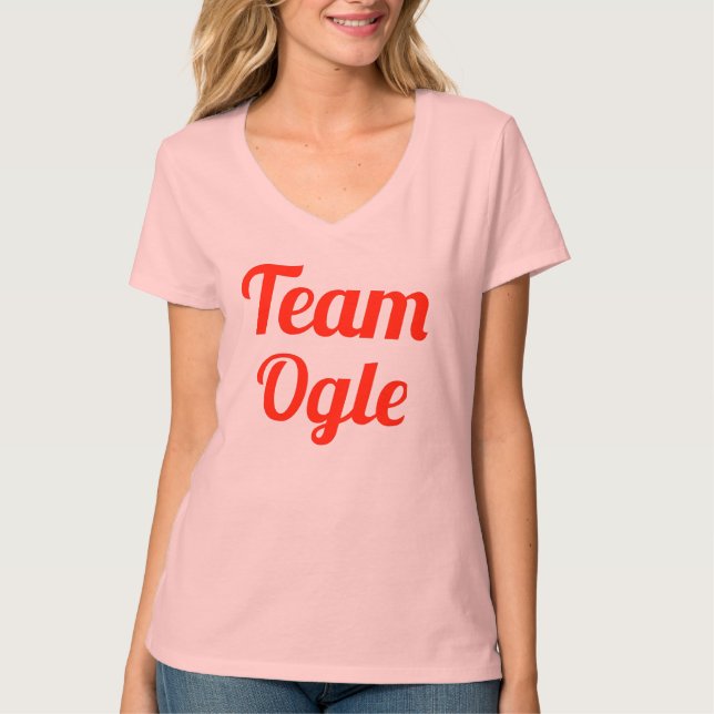 T-shirt A equipe Ogle (Frente)