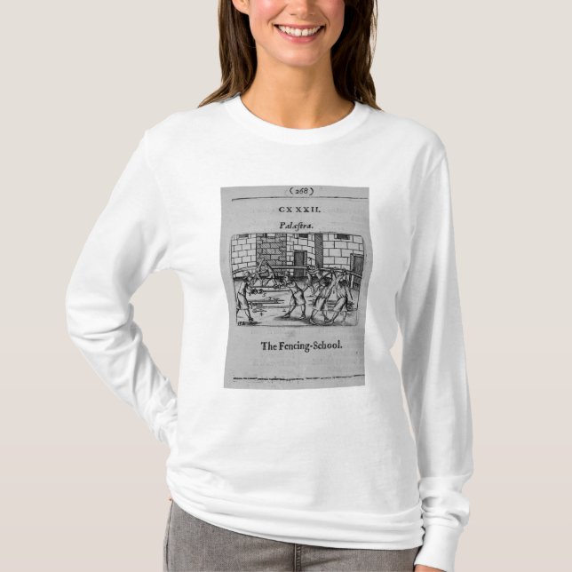 T-shirt A escola de cerco (Frente)
