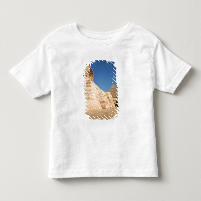 T-shirt A esfinge e a pirâmide de Khafre, Giza (Frente)