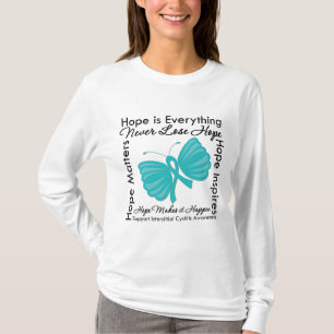 T-shirt A esperança é tudo consciência intersticial da