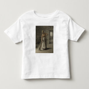 T-shirt A esposa que varre, 1867 de um fazendeiro