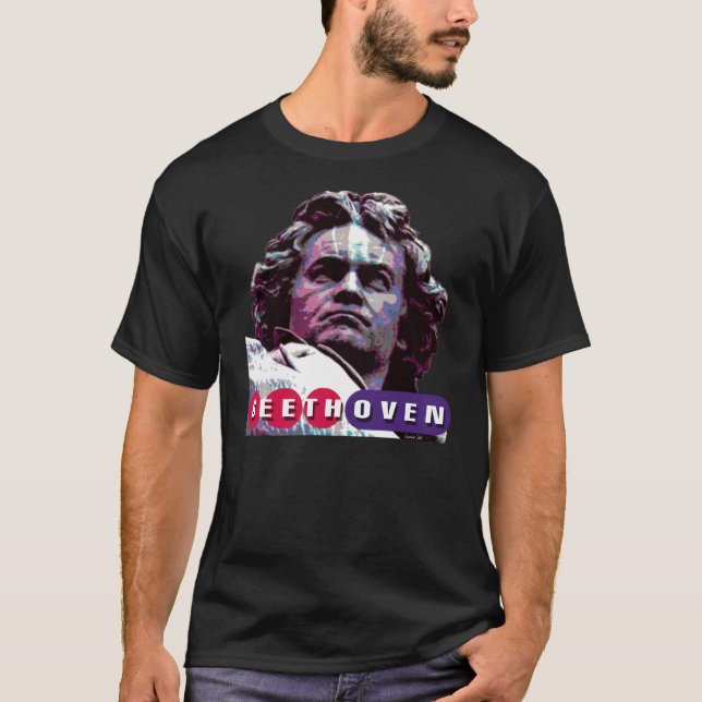 T-SHIRT A ESTÁTUA 2 DE BEETHOVEN (Frente)