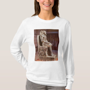 T-shirt A estátua de Khafre enthroned