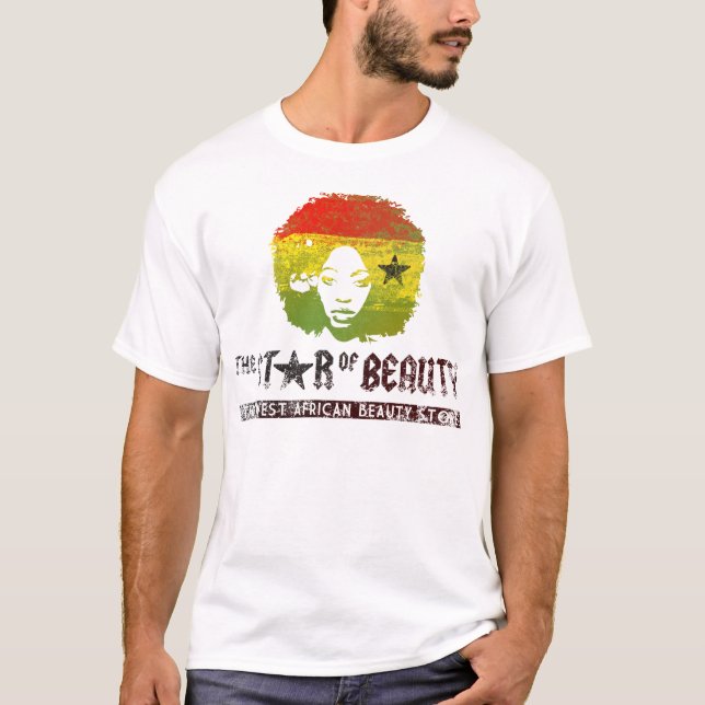 T-shirt A estrela da beleza (Frente)