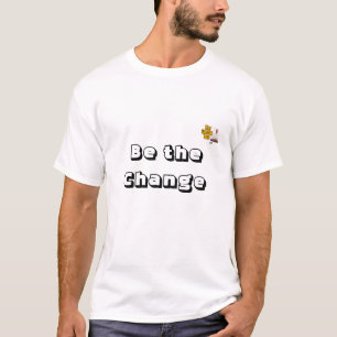 T-shirt A excursão de Gandhi/seja a mudança III