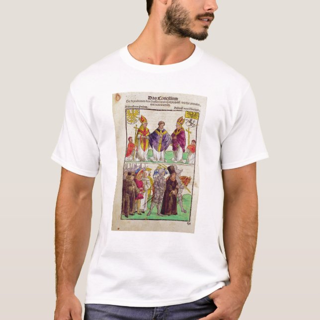 T-shirt A execução de Jan Hus (Frente)