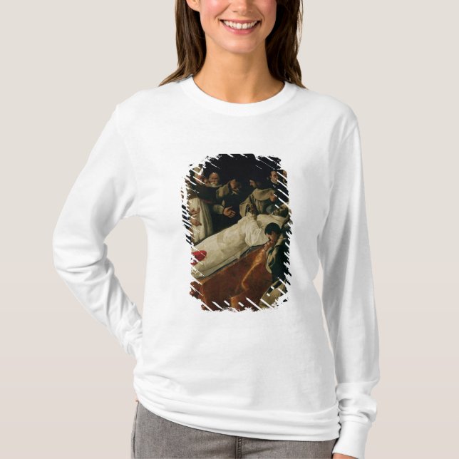 T-shirt A exposição do corpo de St Bonaventure (Frente)