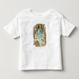 T-shirt A fábula de Esopo o Fox e as uvas