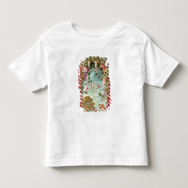 T-shirt A fábula de Esopo o Fox e as uvas (Frente)