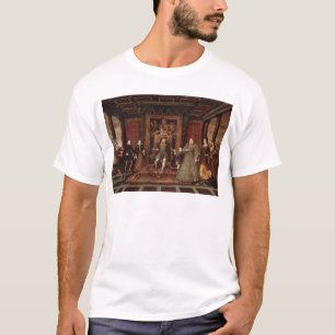 T-shirt A família de Henry VIII: