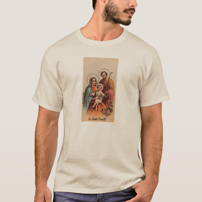 T-shirt A família santamente - La Sainte Famille (Frente)