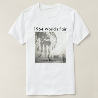 T-shirt A feira 1964 de mundo