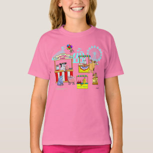 T-shirt A feira de condado da vaca santamente