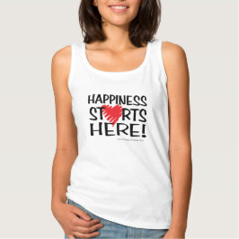 T-shirt A Felicidade Começa Aqui!