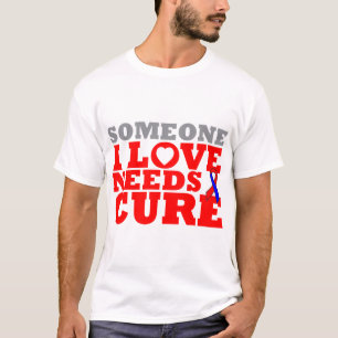 T-shirt A fibrose pulmonaa alguém amor de I precisa uma