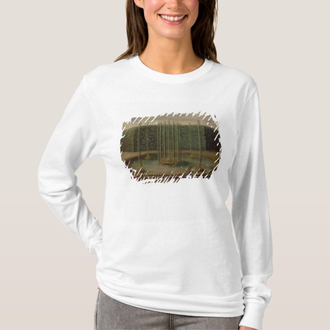 T-shirt A fonte do Baco em Versalhes (Frente)
