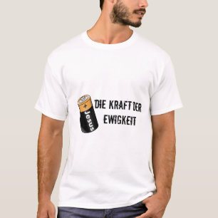 T-shirt A FORÇA A ETERNIDADE (jesus bateria)