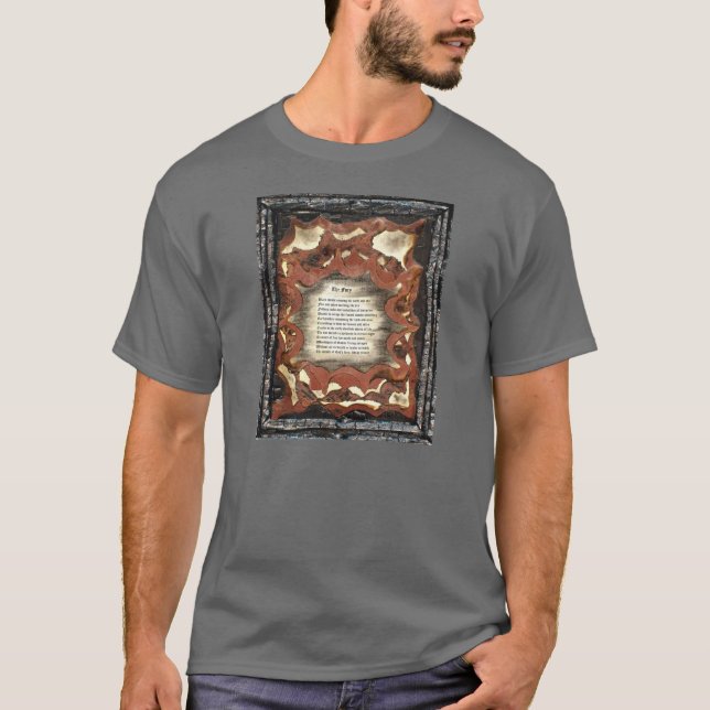 T-shirt A Fúria (Frente)