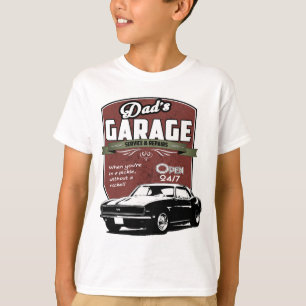T-shirt A garagem do pai Camaro 1968