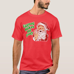 T-shirt A gemada faz o papai noel Fart