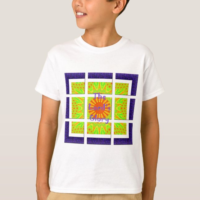 T-shirt A Gloriosa Geometria do Senhor: Jogada e Criativa (Frente)