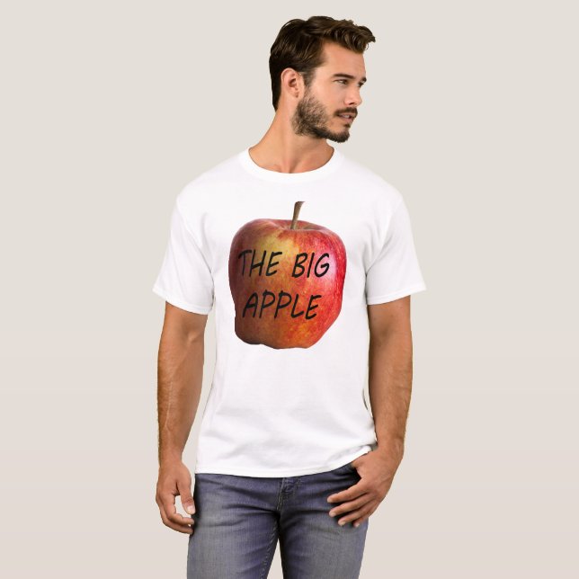 T-shirt A Grande Maçã (Frente Completa)