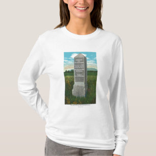 T-shirt A grande ravina do campo de batalha de Saratoga
