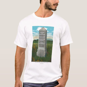 T-shirt A grande ravina do campo de batalha de Saratoga